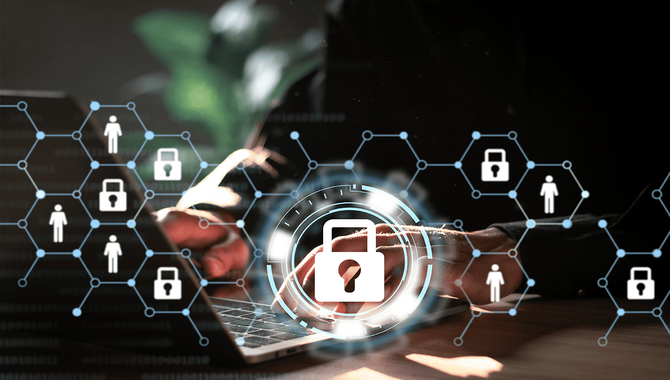 laptop-computer-icon-padlock-data-protection