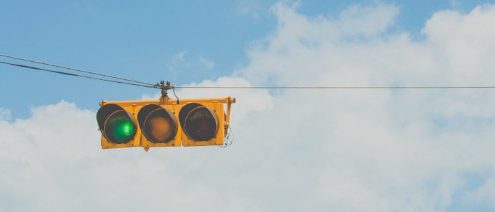 green traffic light|
