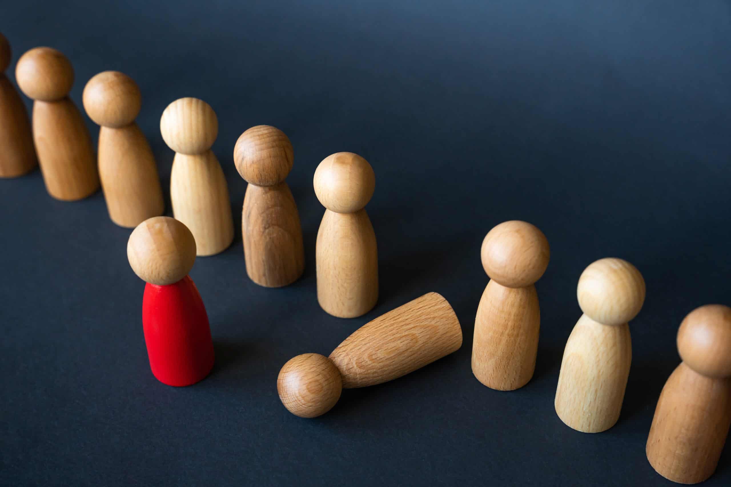 people-wooden-skittles-brown-wood-one-painted-red