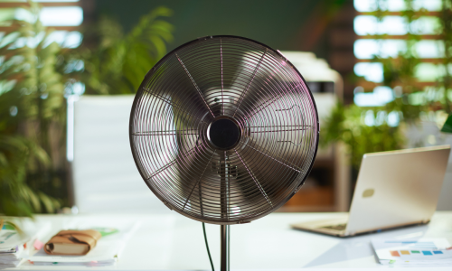 Heatwave, fan, office