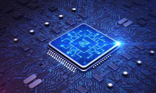 AI microchip embedded in an intricate blue circuit board, advanced artificial intelligence, futuristic computing, and digital innovation. Big data transmission connection background 3d Rendering Thank you This photo has been successfully downloaded. (Look for it in your Downloads folder or the last place you saved a file.) Having issues? Download again Customize this image We do not accept AI-generated content into our visual library Credit:KanawatTH Stock photo ID:2188459063 Upload date:December 27, 2024 Location:Thailand